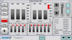 Test sequence scheme